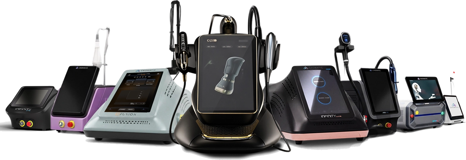 Linha completa de equipamentos estéticos Cromatic na Black November 2026
